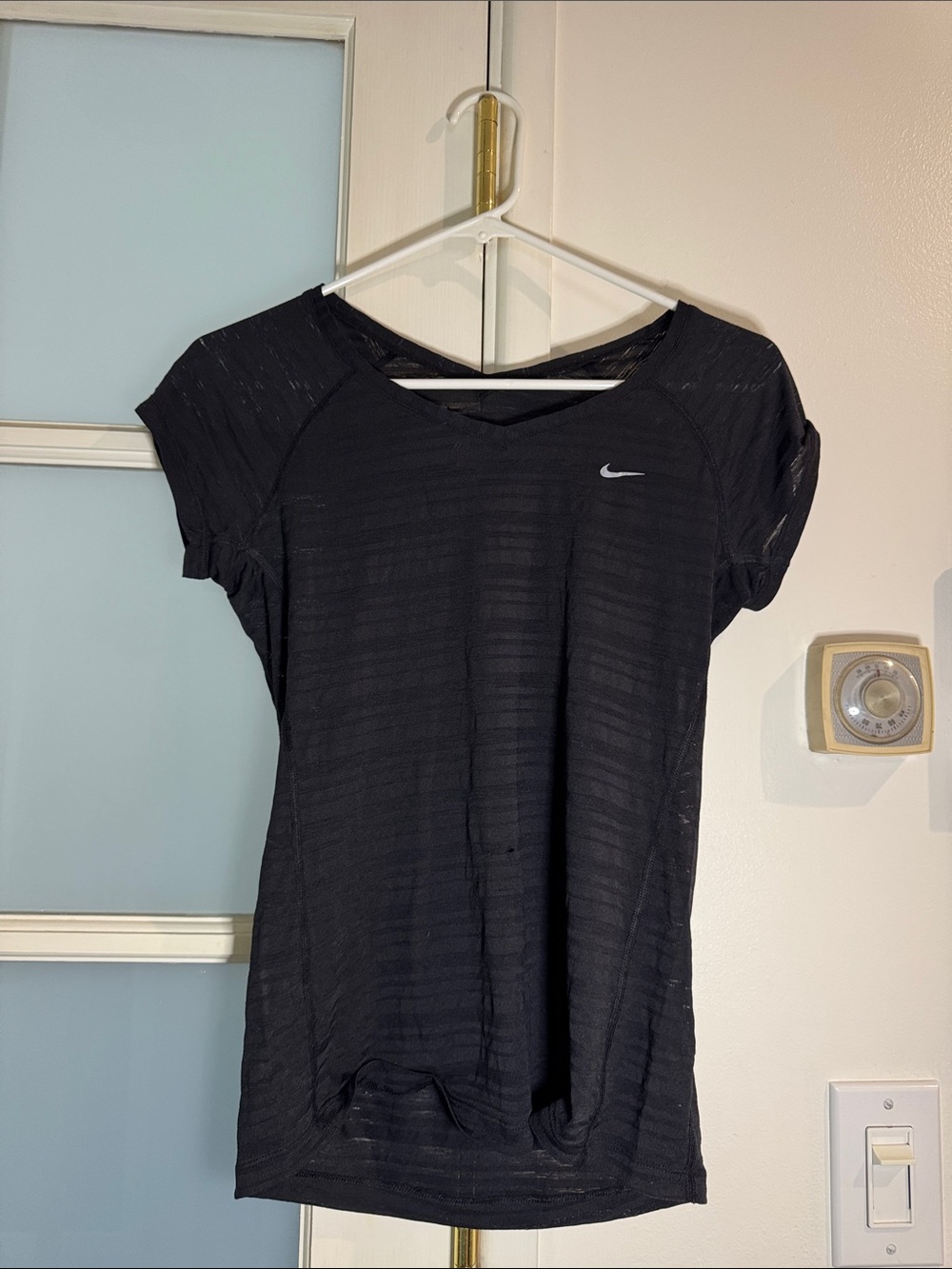 Nike Black Short-Sleeve Women's Performance Tee